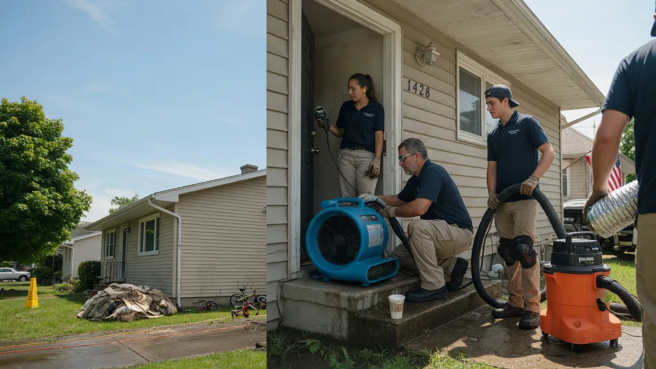 Water Damage Restoration in Windsor, IL near me